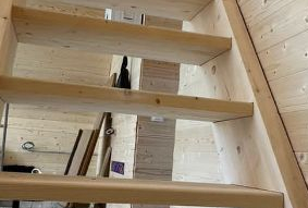 Фрезеровка косоуров для лестницы